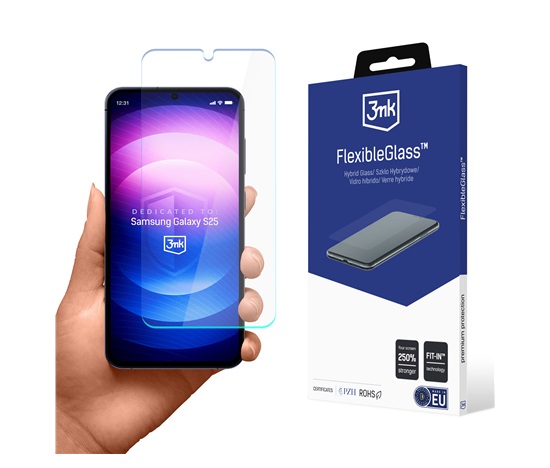 3mk hybridní sklo FlexibleGlass pro Samsung Galaxy S25