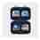 Delkin Weather Resistant Case for 8 CF/CFAST cards