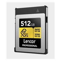 Lexar CFexpress 4.0 Pro Gold R3600/W3300 512GB