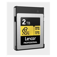 Lexar CFexpress 4.0 Pro Gold R3600/W3300 2TB
