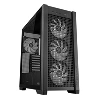 BAZAR - ASUS case TUF GAMING CASE (GT302) TG, Mid Tower, 4x 140mm ARGB Fan, černá - Po opravě (Komplet)