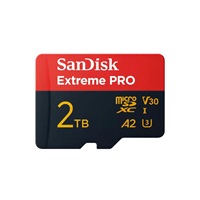 SanDisk micro SDXC karta 2TB Extreme PRO (250 MB/s A2 UHS-I U3 V30) + adaptér