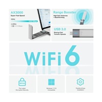 TP-Link Archer TX50UH WiFi6 USB adapter (AX3000,2,4GHz/5GHz/6GHz)