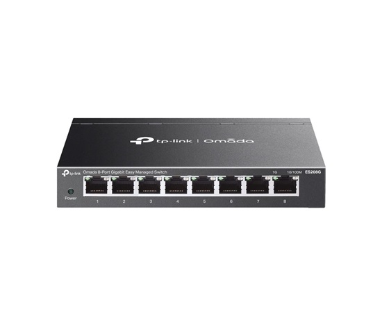 TP-Link OMADA switch ES208G (8xGbE,fanless)