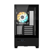 GIGABYTE case GB-C201P, Mid tower, 2xUSB 3.0, 3x 120mm ARGB Fan, černá