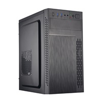 EUROCASE skříň ML M6-505B, Midi Tower, 1xUSB-C, 2x USB 3.0, 2x audio, bez zdroje