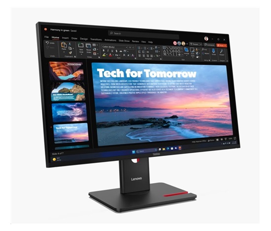 LENOVO LCD ThinkVision T27QD-40- 27",IPS,mat,16:9,2560x1440,178/178,4/6ms,350cd/m2,1500:1,CAM,DP,HDMI,PIVOT,VESA,3Y