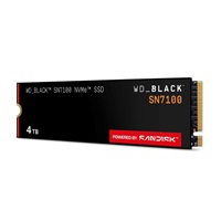 WD BLACK SSD NVMe 4TB PCIe SN7100 Powered by SanDisk, Gen4, (R:7250, W:6900MB/s)