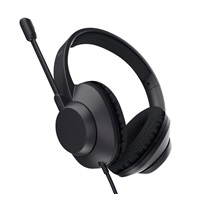 TRUST sluchátka AYDA Max, USB-C/USB-A, ENC, černá