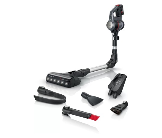 Bosch Unlimited 7 Grafit tyčový vysavač, akumulátorový, HEPA H13 filtr, na všechny druhy podlah, šedá