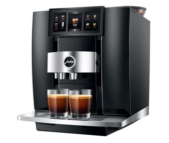 Jura GIGA 10 Diamond Black prémiový automatický kávovar, WiFi Connect, 2 zásobníky kávy