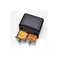 Kenwood kHealthy horkovzdušná fritéza, 1700 W, se dvěma zásuvkami, 4+4 l, 8 programů, černá