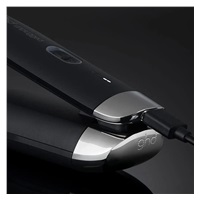 GHD Unplugged žehlička na vlasy, bezdrátová, USB-C, automatické vypnutí, černá