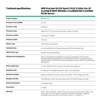 HPE PL DL325g11 AMD Epyc 9115 (2.6-4.1/16C) 2x32G 6400 2x480G 2x1000W MR408i-o/4G 8SFF 4p1Gocp Smart Choice