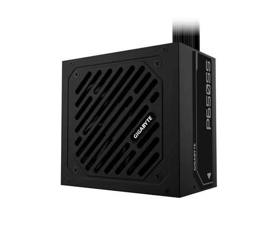 GIGABYTE zdroj P650SS, 650W, 80+ Silver, 120mm, ATX 3.0, černá