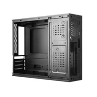 1stCOOL skříň COMPACT 1, Micro Tower, AU, USB 3.0, USB-C, CR, 1x 80mm Fan, černá