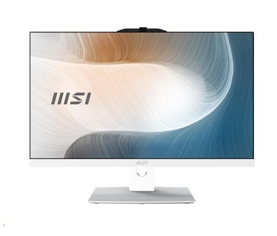 MSI PC AiO AM242TP (Modern AM242TP 1M-2022XEU), Core 5 120U, 23.8" FHD, Touch, 16GB, 512GB SSD, N/A, No OS, White