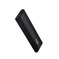 TRUST Externí box pro M.2 SSD, USB-C 3.2 Gen2, M.2 2280, černá
