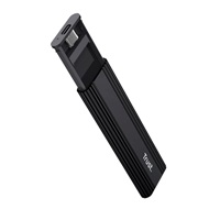 TRUST Externí box pro M.2 SSD, USB-C 3.2 Gen2, M.2 2280, černá