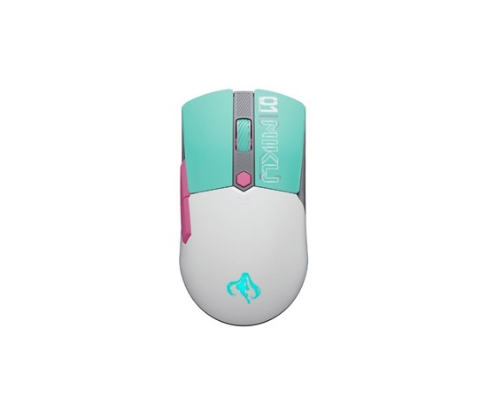 ASUS Herní myš TUF Gaming Mini Hatsune Miku Edition, Bezdrátová BT, RF 2.4GHz