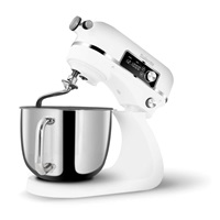 Salente DigiChef+, kuchyňský robot, mísa 6 litrů, celokovový, masomlýnek, digitální displej, bílý