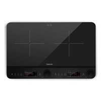 Salente InductPro2, indukční vařič, dvouoplotýnkový, černý