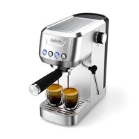 Salente Coffio, pákový kávovar, nerez