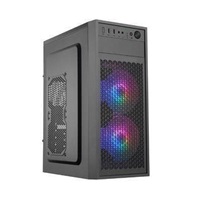EUROCASE skříň ML N6-530B, ATX, 2x USB-A, 2x 120mm ARGB Fan, černá