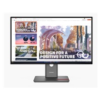 LENOVO LCD ThinkVision P27QD-40- 27",IPS,mat,16:9,2560x1440,178/178,4/6ms,350cd/m2,1500:1,DP,HDMI,PIVOT,VESA,3Y