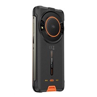 Smartphone Ulefone Power Armor 16S 4G 8GB 128GB, Black w Orange [No Charger], EU