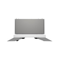 HP Clr LaserJet Gray Storage Stand