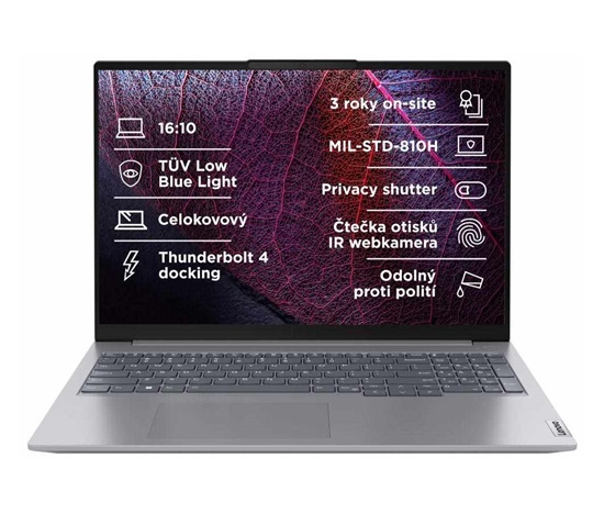 BAZAR - LENOVO NTB ThinkBook 16 G7 - Ultra5 125U,16" WUXGA,16GB,512SSD,FHD+IRcam,W11P - rozbaleno