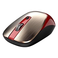 GENIUS myš NX-7125 GoldRed/ 1200 dpi/ bezdrátová/ Copilot/ červeno-zlatá