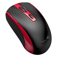 GENIUS myš ECO-8150/ 1200 dpi/ bezdrátová/ dobíjecí/ Copilot/ černo-červená