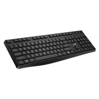 GENIUS klávesnice KB-7200, bezdrátová 2,4GHz, Mini-receiver, Copilot, CZ+SK layout, černá