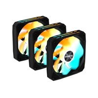 GIGABYTE ventilátor EZ CHAIN RVS FAN 3-PACK, 3x120mm, černá