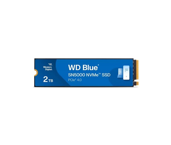 BAZAR WD BLUE SSD NVMe 2TB PCIe SN5000, Gen4, (R:5150, W:4850MB/s) poškozen obal