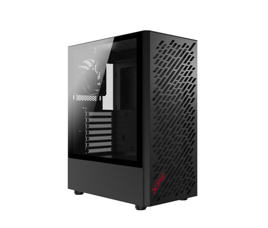 BAZAR - ADATA XPG case VALOR AIR Mid-Tower, bez zdroje, 4x 120mm Fan, Černá - Poškozený obal (Komplet)