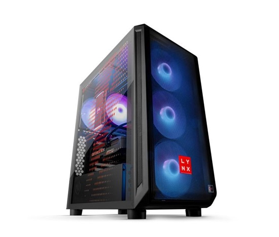 LYNX Dynamo Eclot  Ryzen 7 7800X3D 32GB 1T SSD NVMe RTX 5070 12G W11 Home