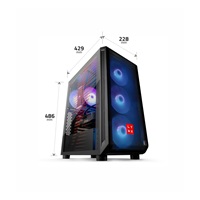 LYNX Dynamo Eclot  Ryzen 7 7800X3D 32GB 1T SSD NVMe RTX 5070 12G W11 Home