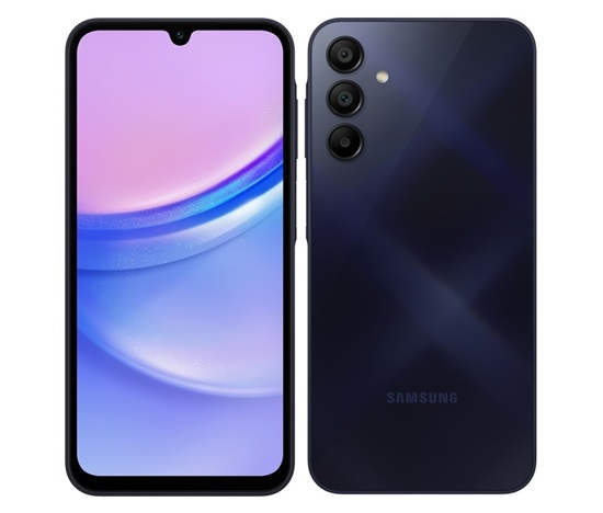 BAZAR - Samsung Galaxy A15 (A155), 4/128 GB, LTE, EU, černá - Po opravě (Náhradní krabice)