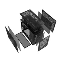 ADATA XPG case VALOR AIR NANO Mini-Tower, bez zdroje, 1x 120mm ARGB Fan, Černá