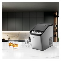 Rohnson výrobník ledu, 135 W, 15 kg za den, automatické čištění, chladivo R600a
