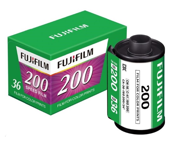 Fujifilm 135 FUJIFILM 200 36EX1 - negativní film / kinofilm (alternativa Kodak, Agfa)