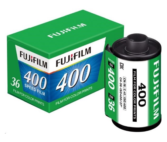 Fujifilm 136 FUJIFILM 400 36EX1 - negativní film / kinofilm (alternativa Kodak, Agfa)