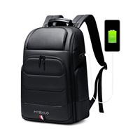 MYBALO Atlas prostorný batoh na notebook, černá