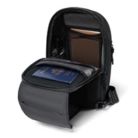 MYBALO Axis kompaktní batoh přes rameno, černá