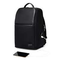 MYBALO Bristol prostorný batoh na notebook, černá