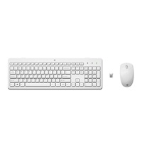 BAZAR - HP 230 Wireless Mouse and Keyboard Combo (White) CZ/SK - bezdrátová klávesnice a myš - pošk.obal