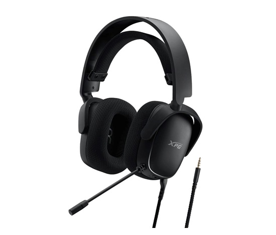 BAZAR - ADATA XPG herní sluchátka PRECOG S, drátové 3.5mm jack, černá - Poškozený obal (Komplet)